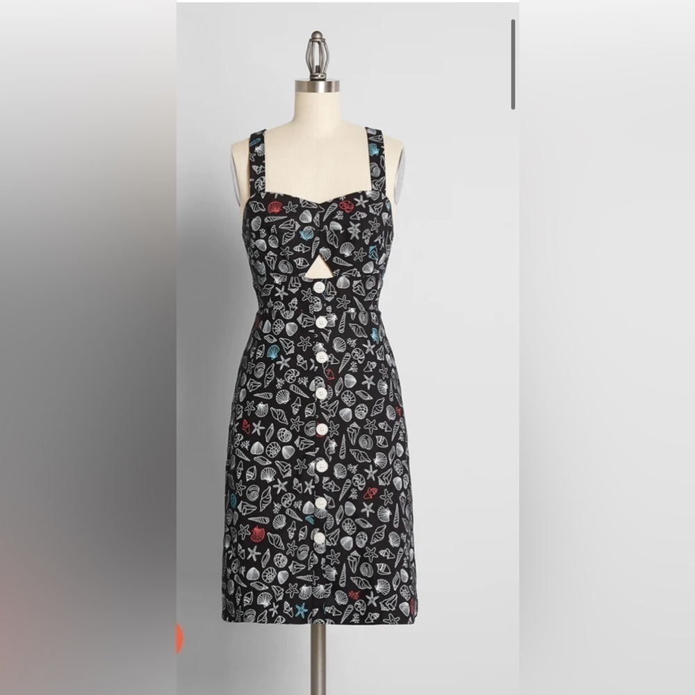 ModCloth Seashore Spectacular Fit and Flare Dress 4 nautical beach summer